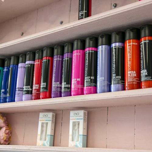 Beauty care products at So Lovely Hair and Beauty